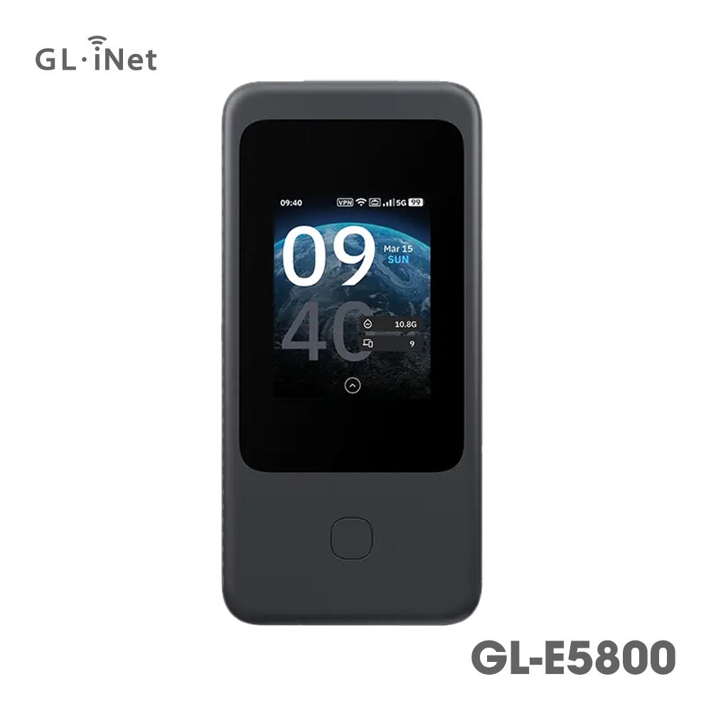 Bộ Phát Wifi 4G / 5G Du lịch GL.iNet Mudi 7 VPN GL-E5800 EU