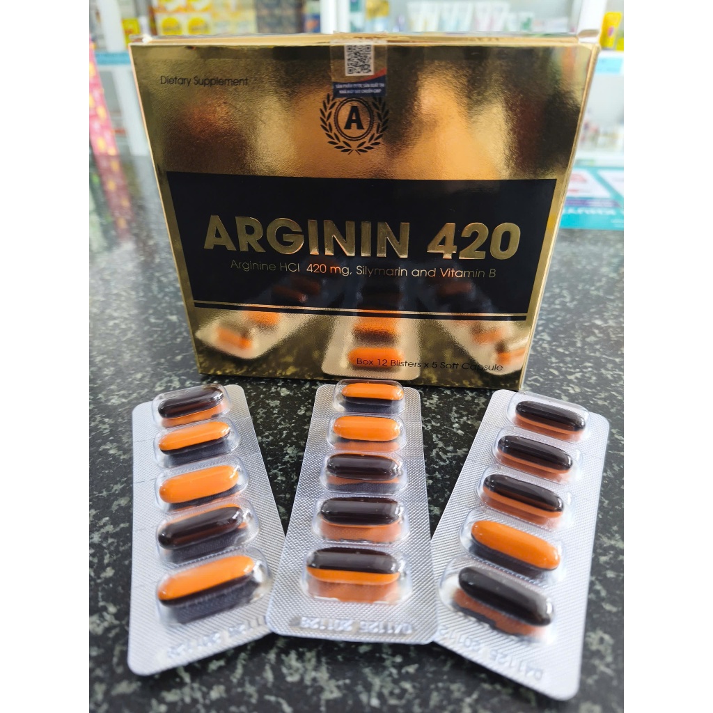 Bổ gan ARGININ 420