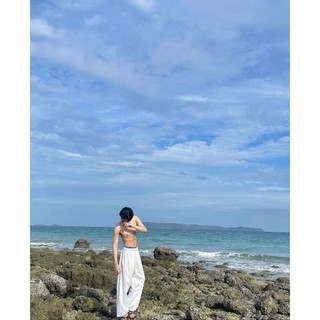 [Simple Pant]Quần Trắng Clean phong cách hàn quốc -Minimal style