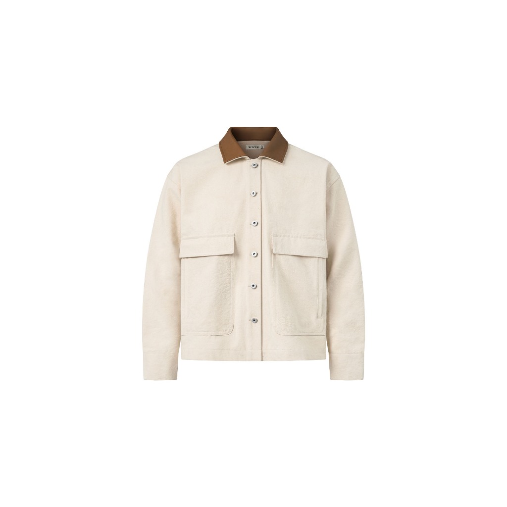 Áo khoác WWYN Sand Jacket form oversize chất liệu canvas 100% cotton SUMMER ‘26 collection