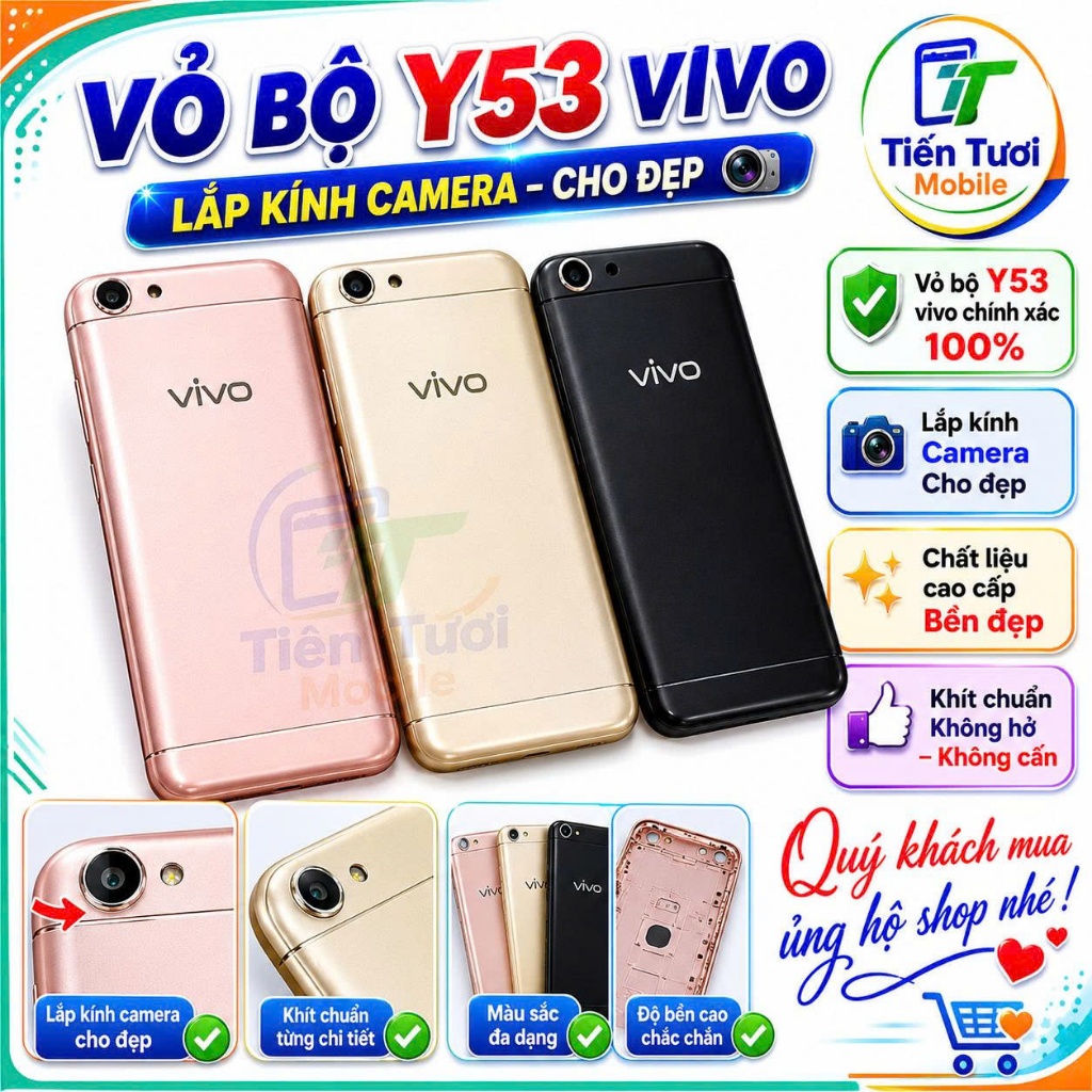 Vỏ bộ thay thế cho VIVO Y53