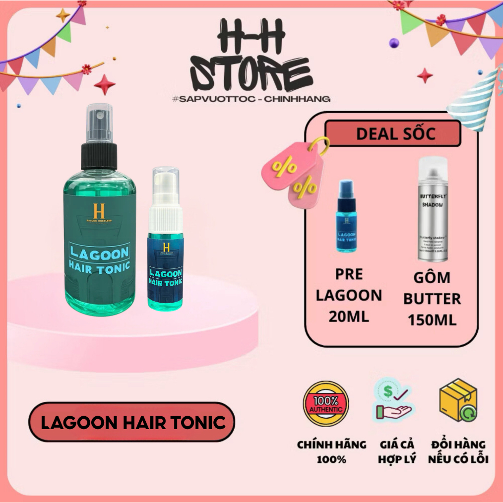 [CHÍNH HÃNG] Pre-styling - Xịt tạo phồng tóc Lagoon Hair Tonic 20ml (bản dùng thử)