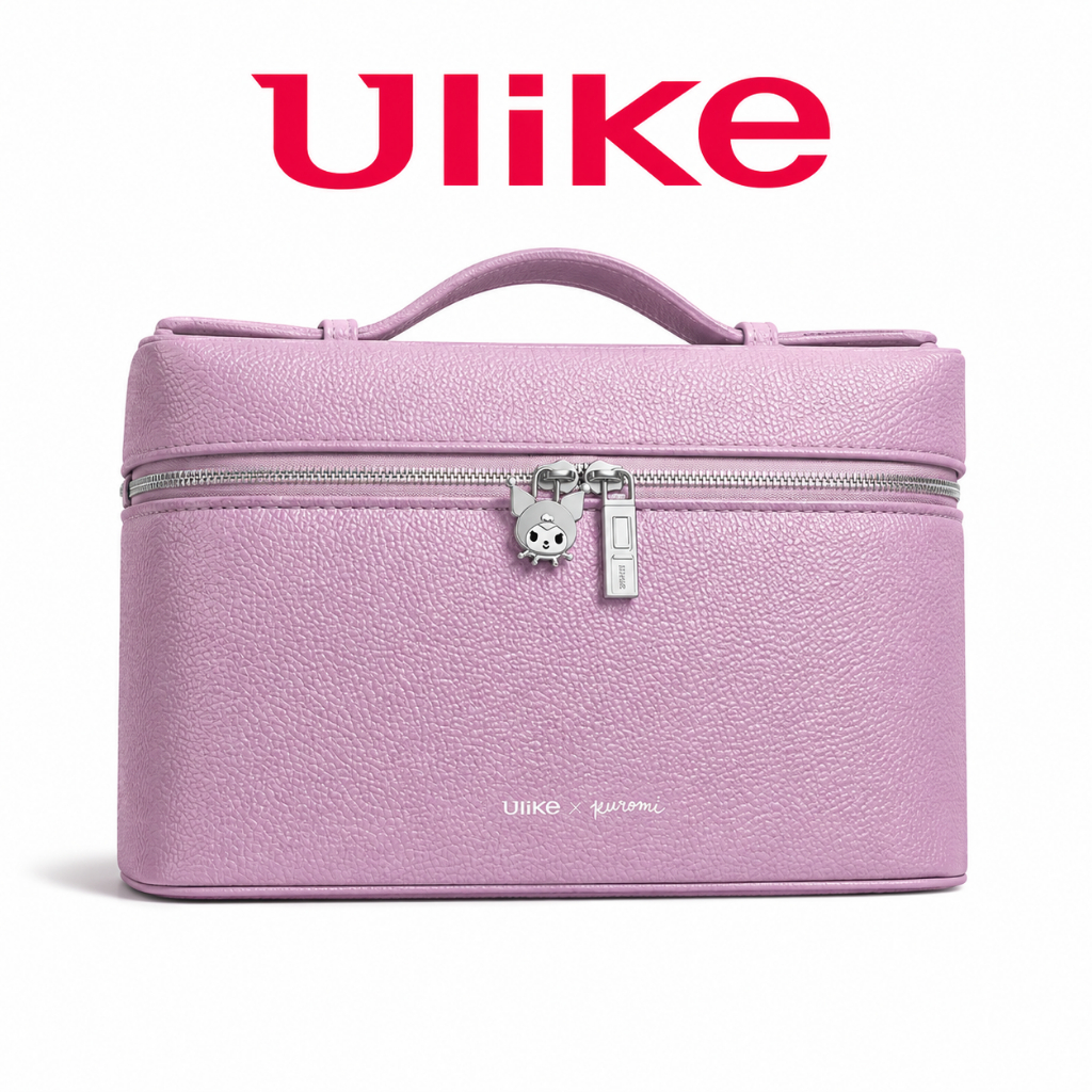 (Ulike x Kuromi) Set Qùa Tặng Độc Quyền Gồm Túi Chính Hãng Kuoromi và Charm sticker Kuoromi dễ thươn
