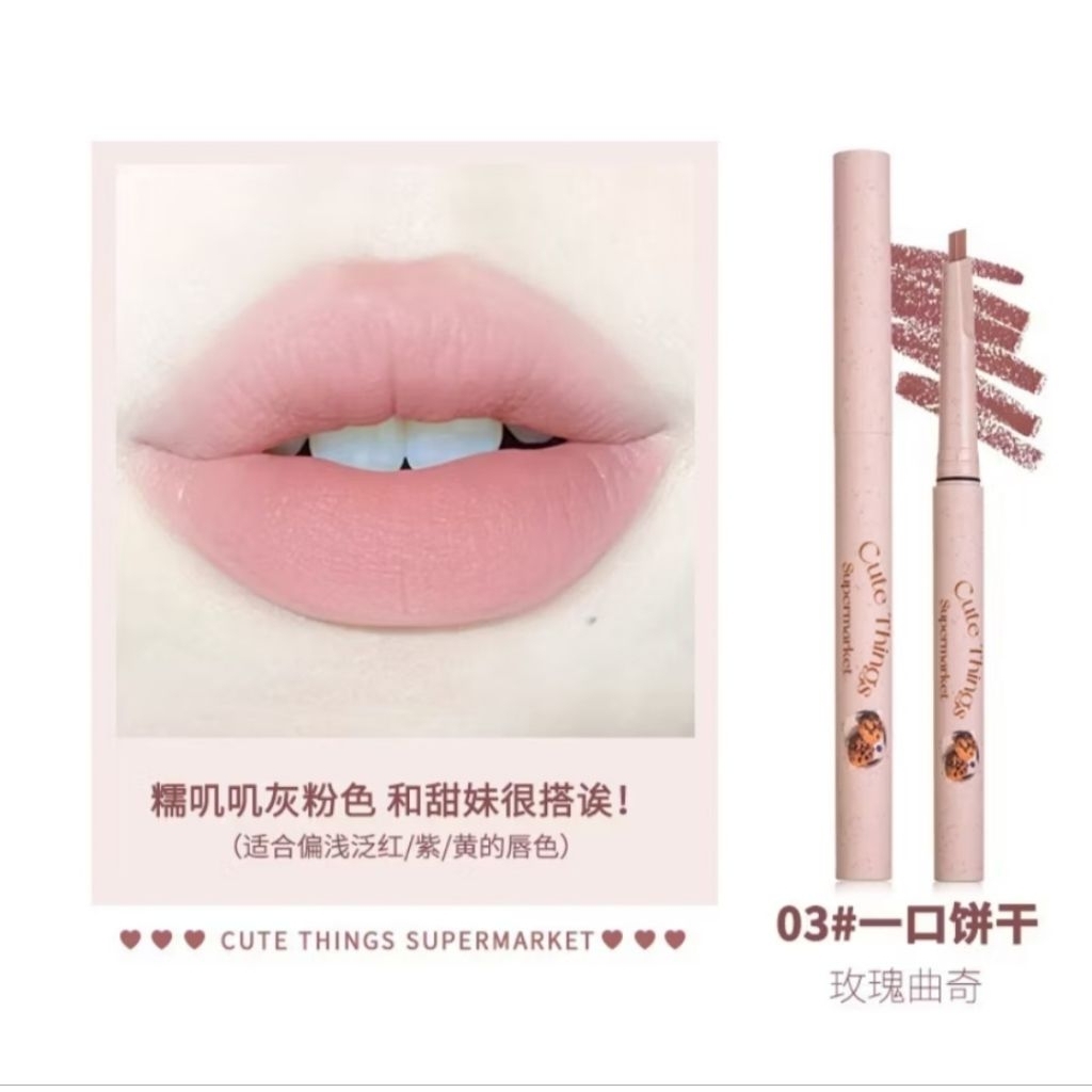 Son môi FLORTTE màu 03 hồng nhạt
