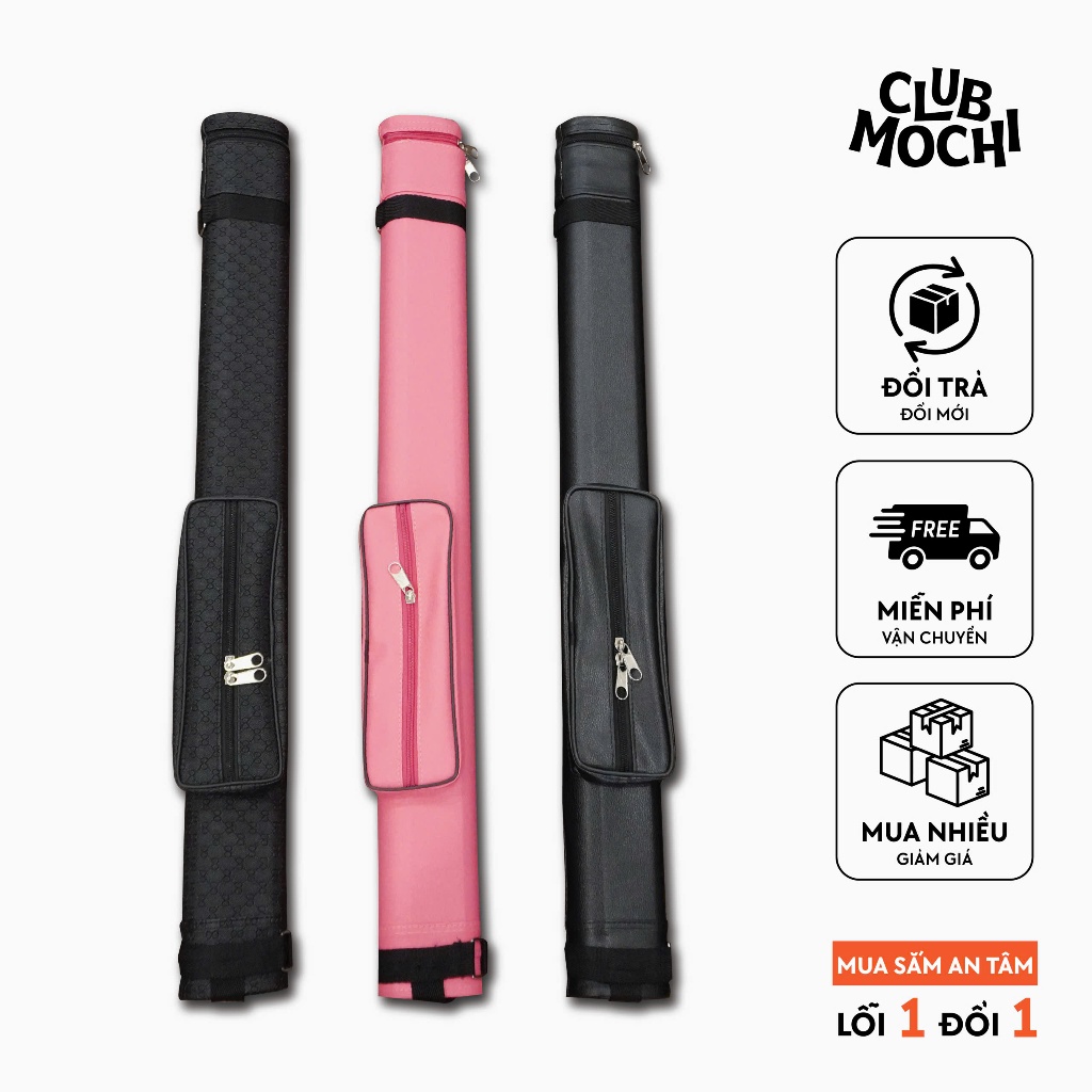 Bao đựng cơ bida (bi-a) 1x1 - Bao đựng cơ giá rẻ - Bao đựng cơ bida nhập khẩu - Phụ kiện chính hãng