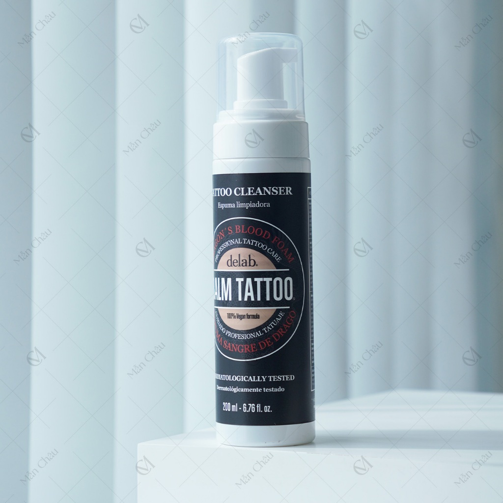 Balm Xịt Bọt BALM TATTOO Vệ Sinh Mực Xăm 200ml