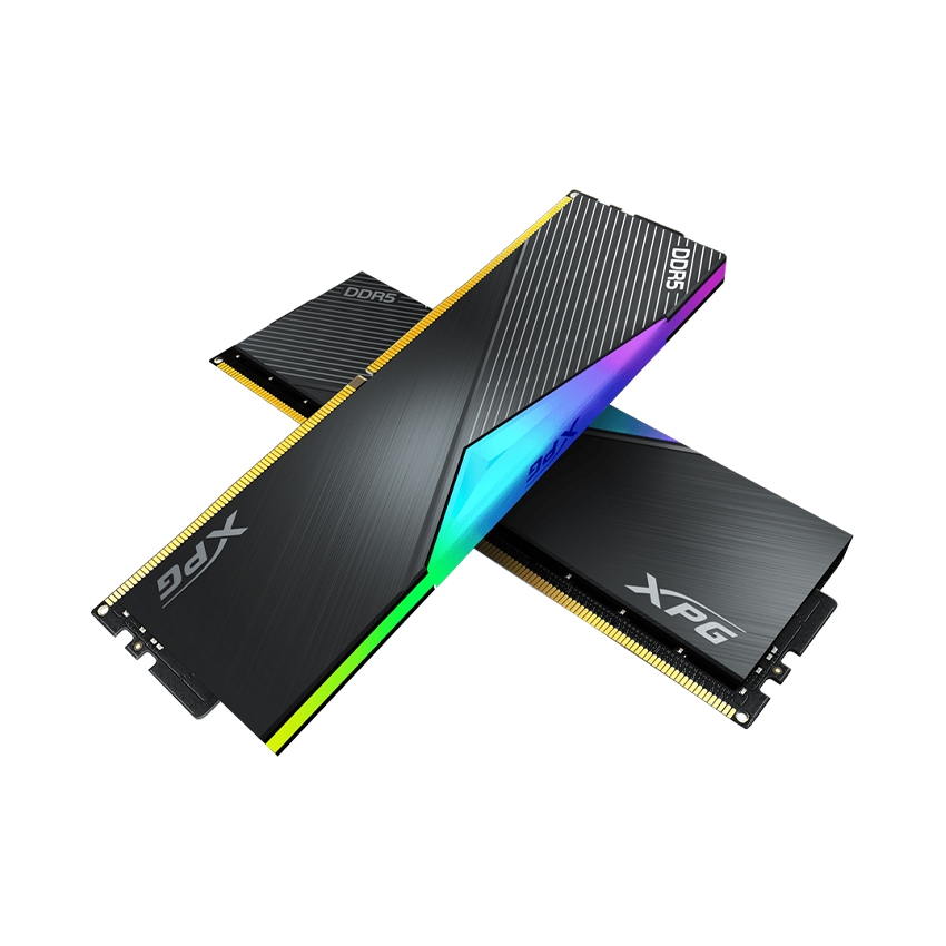 RAM ADATA XPG LANCER RGB (16Gx1)(AX5U6000C3016G-CLARBK) BLACK DR5 16G BUSS 6000 NEW CL30