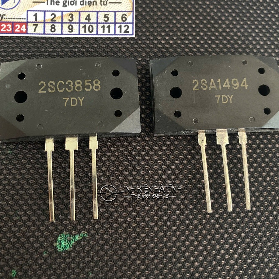 Cặp Sò Âm Ly  2SA1494 2SC3858 A1494 C3858