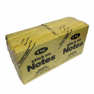 (Combo 5 xấp) Giấy note vàng 3*3 - Giấy Ghi chú 7.6cm x 7.6cm - màu vàng, giấy note vuông - 50 tờ/ xấp