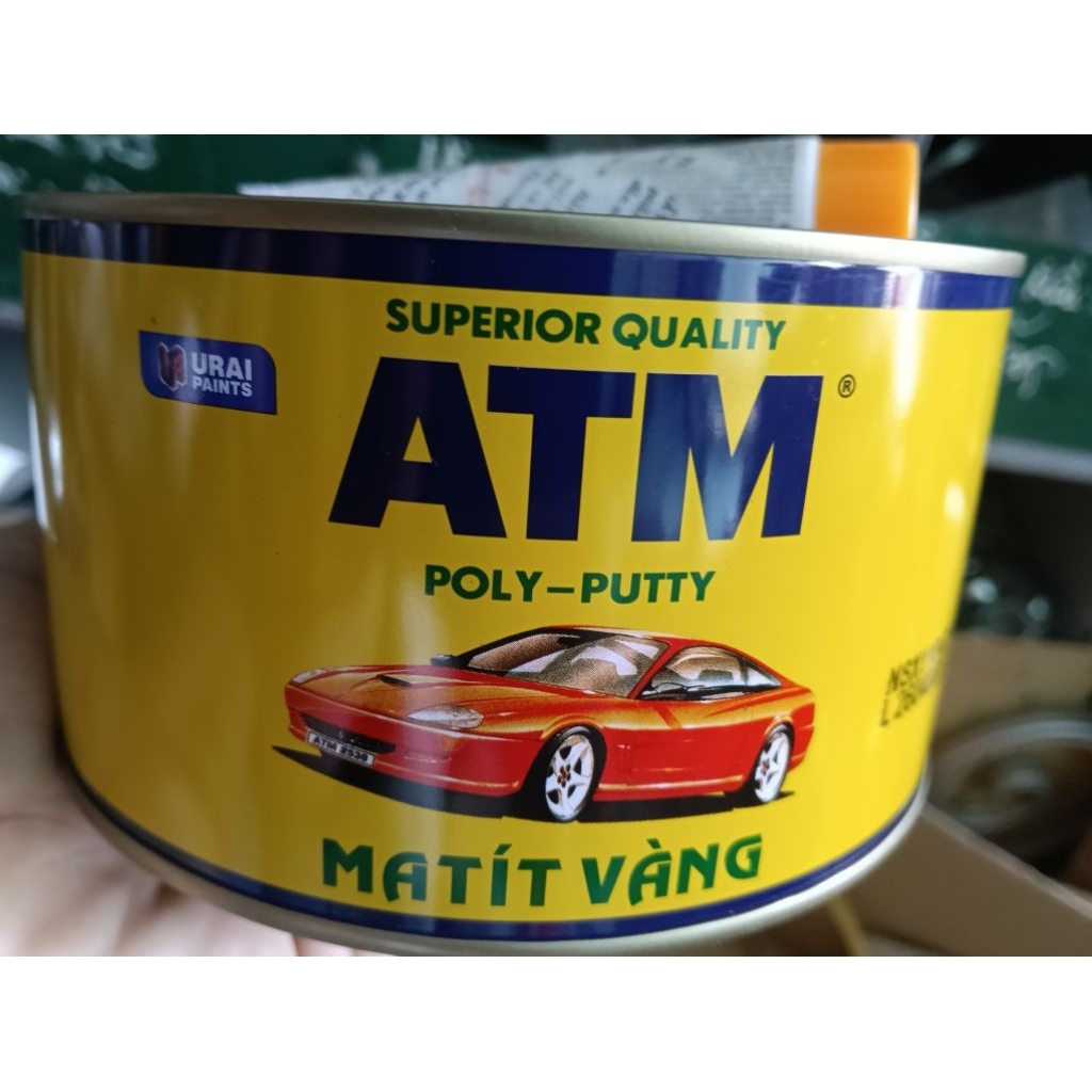 Bột trét MATÍT VÀNG ATM _2 thành phần. ( bộ 1kg)