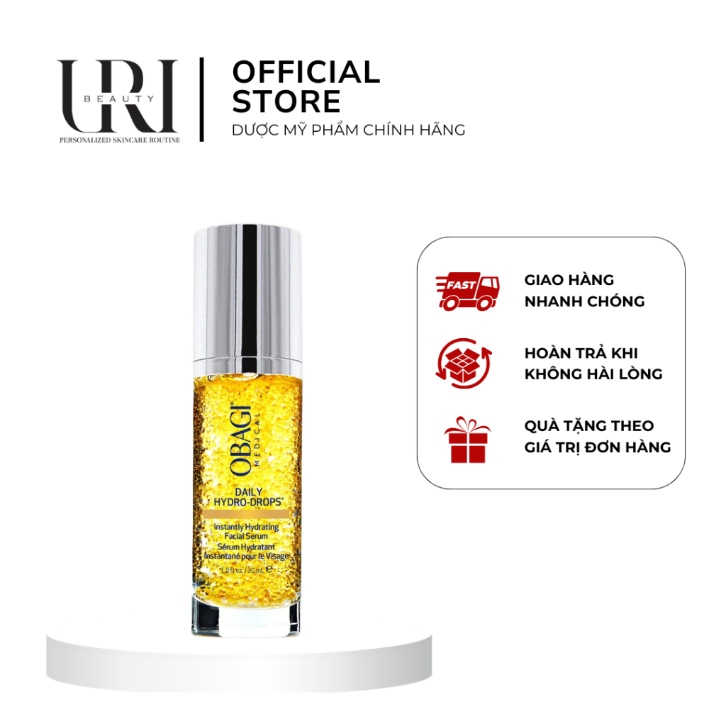 [CHÍNH HÃNG] OBAGI Daily Hydro-Drops Facial Serum – Tinh Chất Cấp Ẩm Cho Da 30ml