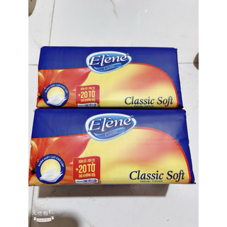 Khăn Giấy Rút Lụa Elene 260 Tờ - Bột Giấy Tự Nhiên Dịu Nhẹ, Mềm Mại Cho Làn Da