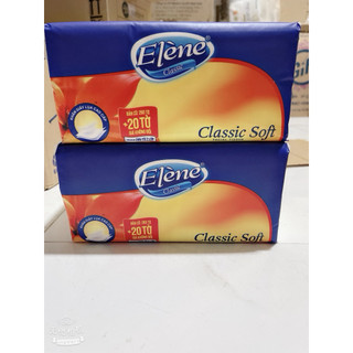 Khăn Giấy Rút Lụa Elene 260 Tờ - Bột Giấy Tự Nhiên Dịu Nhẹ, Mềm Mại Cho Làn Da