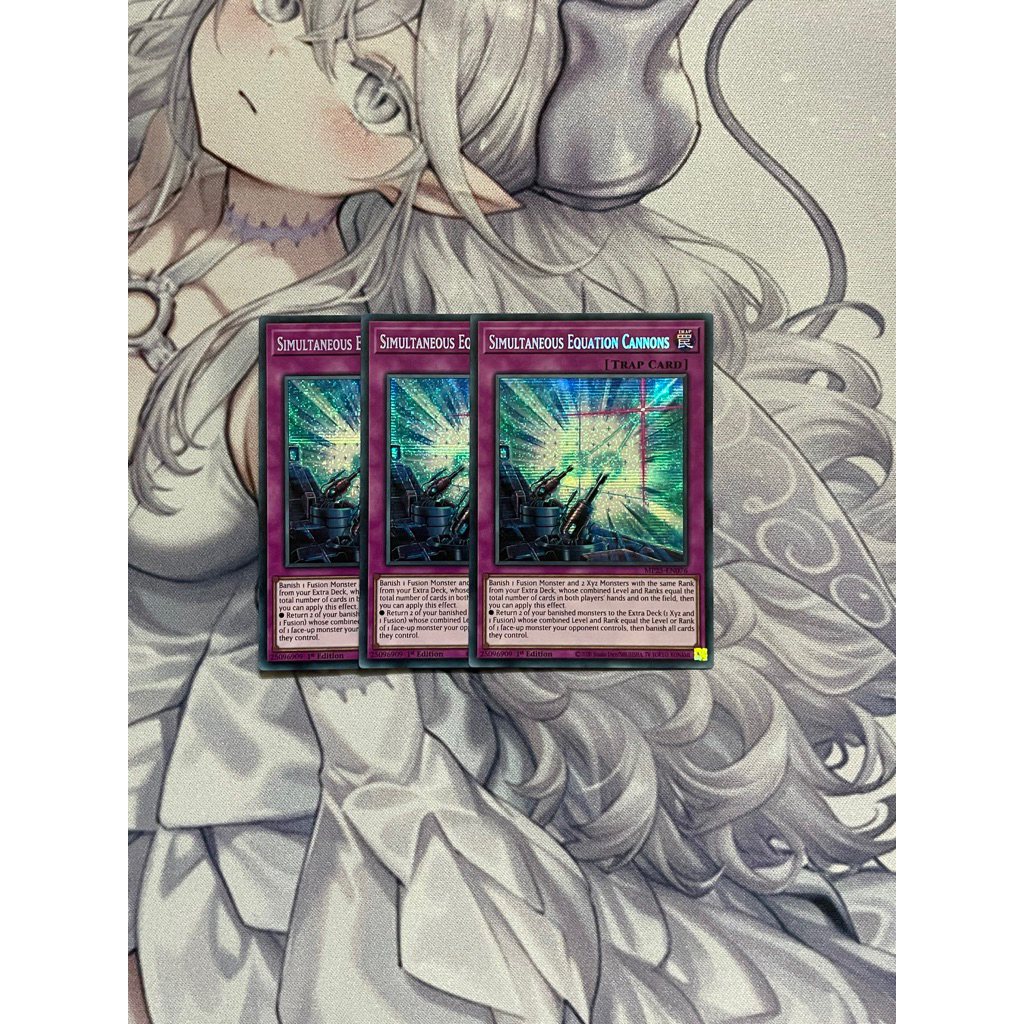 Ada Yugioh Shop [TCG-UK] Playset 3x Simultaneous Equation Cannons - MP25-EN076 - Prismatic Secret