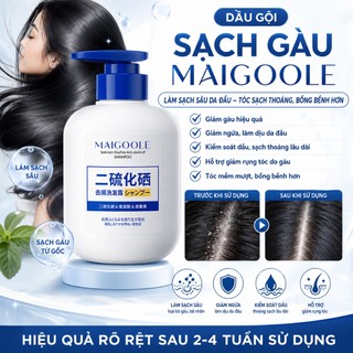 ⭐CHÍNH HÃNG⭐dầu gội sạch gàu Dầu Gội gội loại bỏ mạt dầu gội giảm ngứa 300ml Làm sạch sâu da đầu, loại bỏ ve, loại
