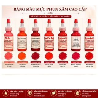 mục phun xăm  mý nhựa chính hãng 15ml