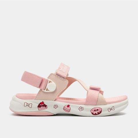 Sandal Shondo trẻ em Little 8 quai xoay, sandal kids đế chống trượt bán sàn tốt, êm ái