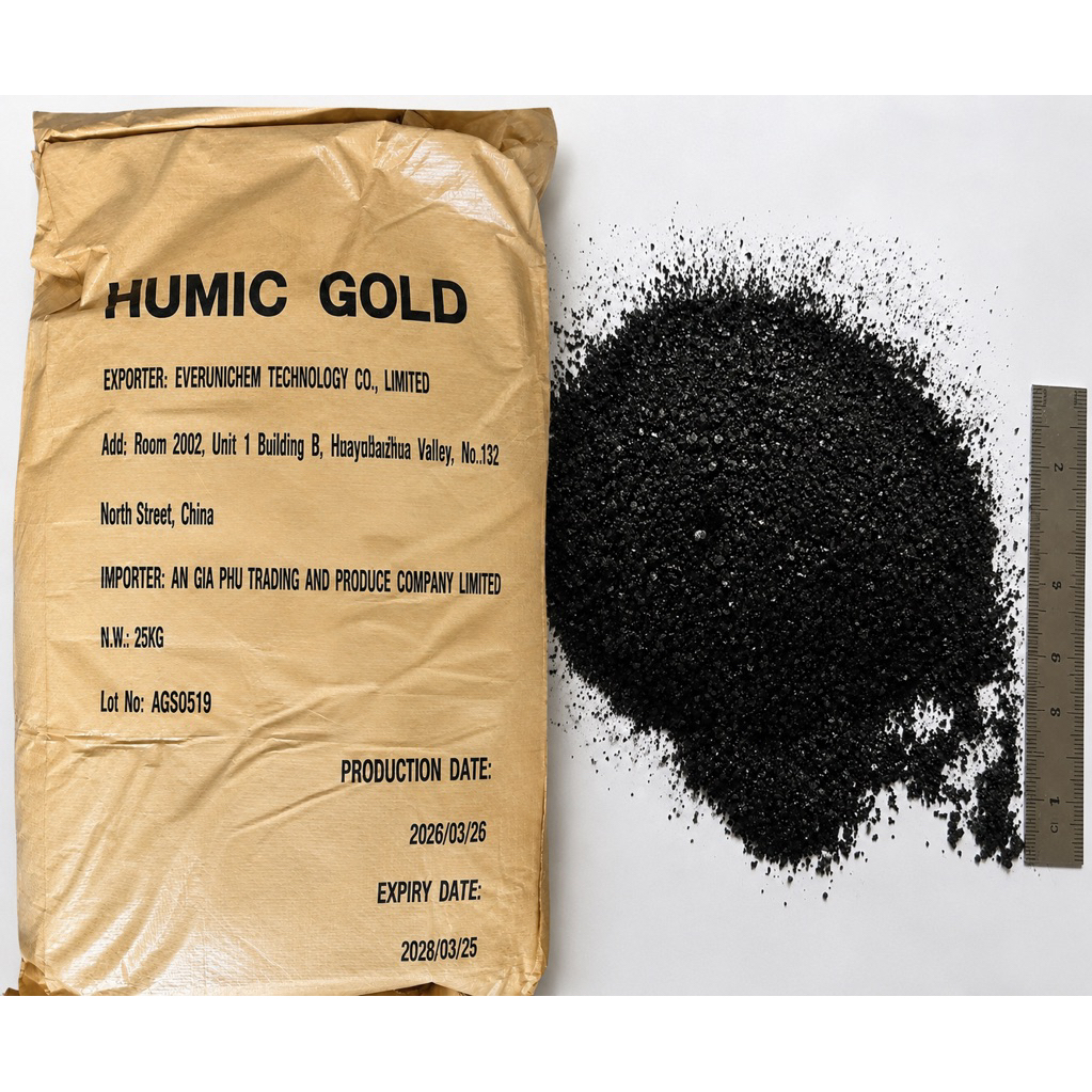 Humic Gold - dang vảy cá cao cấp bao 25kg