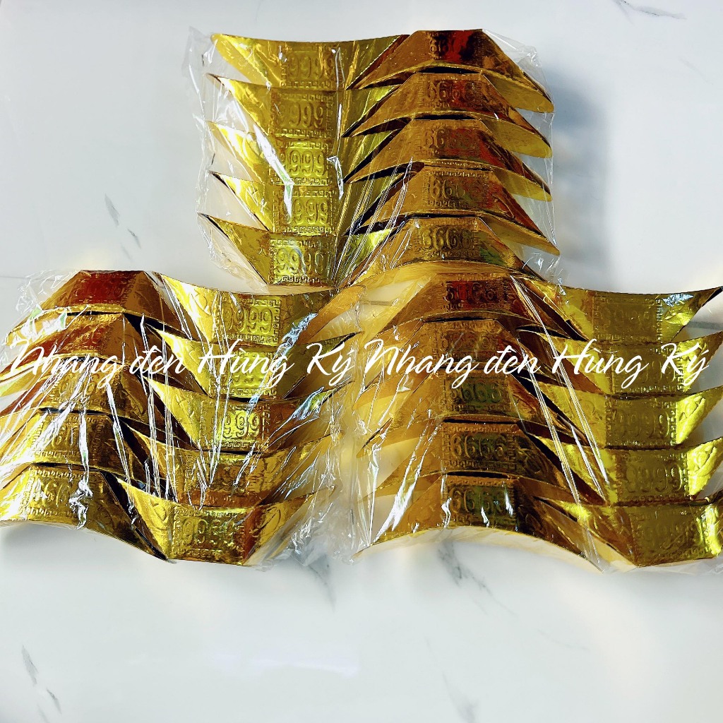 Combo 3 bao vàng thỏi giấy hàng mã