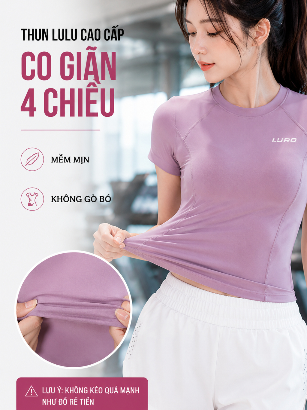 S39 — Bộ đồ tập nữ áo phối lưới 5