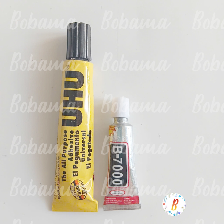Keo dán thủ công B7000 , UHU tuýp nhỏ dùng dán đa năng