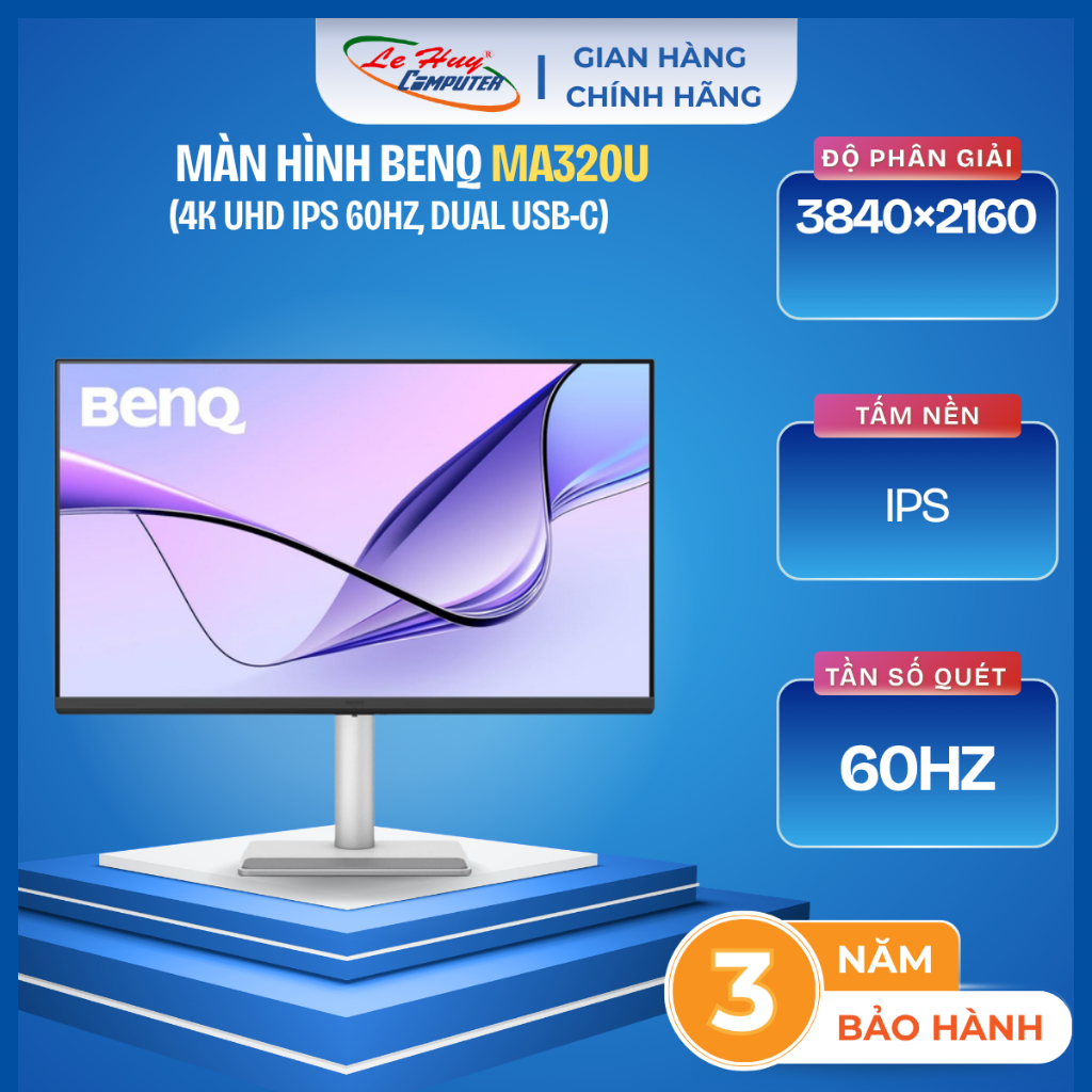 Màn Hình BENQ MA320U 32inch 4K IPS - Hàng Chính Hãng