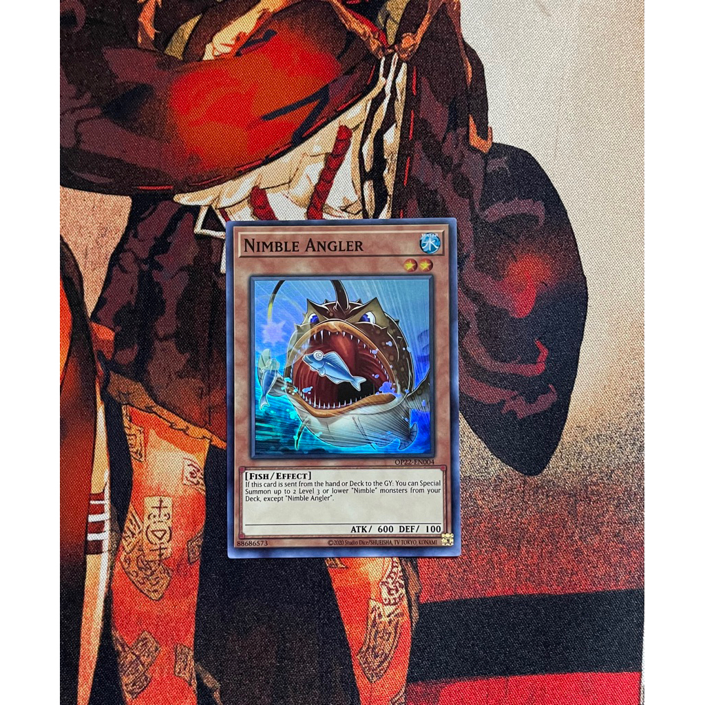 Ada Yugioh Shop [TCG-US] Thẻ bài Nimble Angler - OP22-EN004- Super