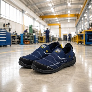 ( Chính hãng) Giày bảo hộ chống đinh Jogger Yukon dạng xỏ không dây, siêu nhẹ thoáng khí