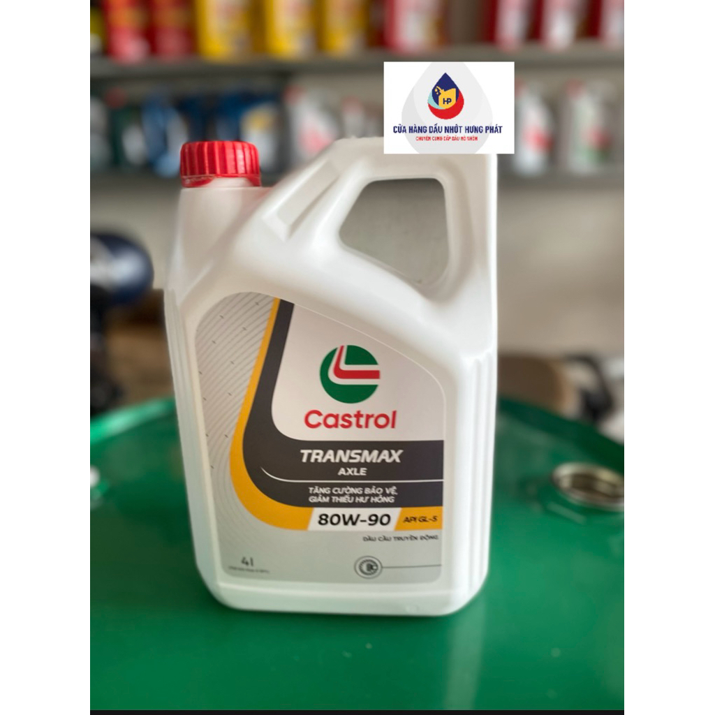 Dầu cầu truyền động CASTROL TRANSMAX ALEX 85w140, 80w90 4L