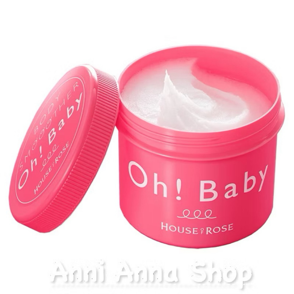 1 Hủ Tẩy Da Chết Body Oh Baby House Of Rose