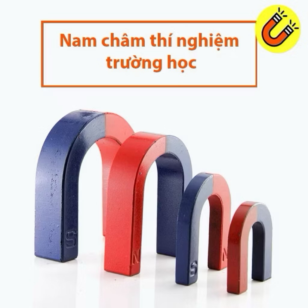 Bộ nam châm học tập / Bộ nam châm thí nghiệm vật lý trường học 5x5
