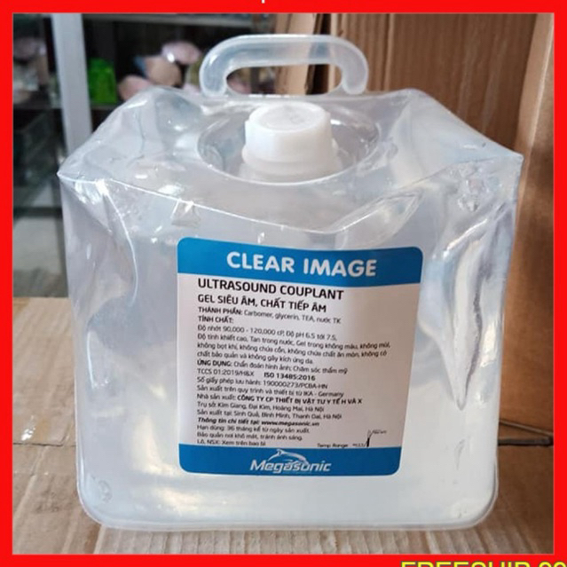 Gel triệt lông MEGASONIC Gel Siêu Âm, Chất Tiết Âm, Chuẩn Đoán Hình Ảnh (Chính Hãng)