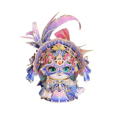 Mô Hình Kim Loại Lắp Ráp 3D MU Mèo Juliet (74 mảnh, Juliet Masque Cat) YM-N146-K – MP1250