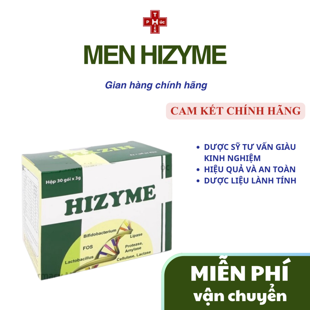 Men vi sinh Hizyme Men Tiêu Hóa Cho Bé, Men Vi Sinh Cho Bé, Men Hizyme tăng cường hấp thu