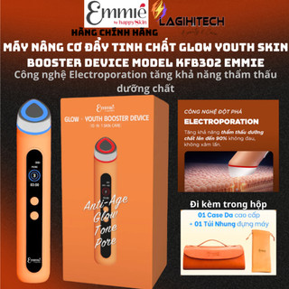 [LIVE] [NEW] Máy Nâng cơ Đẩy tinh chất Glow Youth Skin Booster Device Model KFB302 Emmie - BH 12 Tháng - Chính Hãng