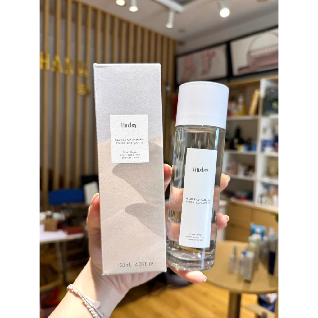 [HUXLEY]Nước hoa hồng dưỡng ẩm, làm sạch cho cả da nhạy cảm Huxley Secret Of Sahara 120ml