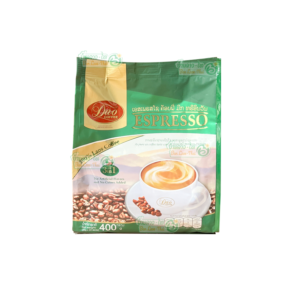Cà Phê Sữa Hòa Tan - Dao Coffee ESPRESSO 3in1 – Cà Phê Đậm Vị Chuẩn Gu