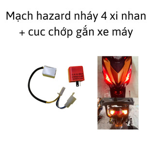 [VG55] Mạch Hazard CƠ BẢN tích hợp xi nhan dùng cho các dòng xe EX AIR BLADE  WINNER WAVE SONIC