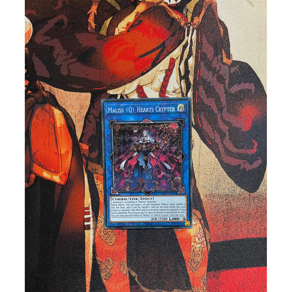 Ada Yugioh Shop [TCG-UK] Thẻ bài Maliss <Q> Hearts Crypter - 25LP-EN016 - Secret