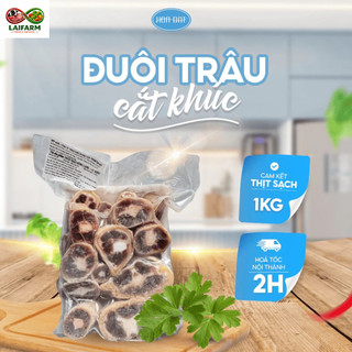 [Laifarm] [Hoả Tốc HN] Đuôi Trâu Cắt Khúc Đóng Khay Bổ Dưỡng Giàu Collagen Tiện Lợi Chế Biến Ngay 1kg