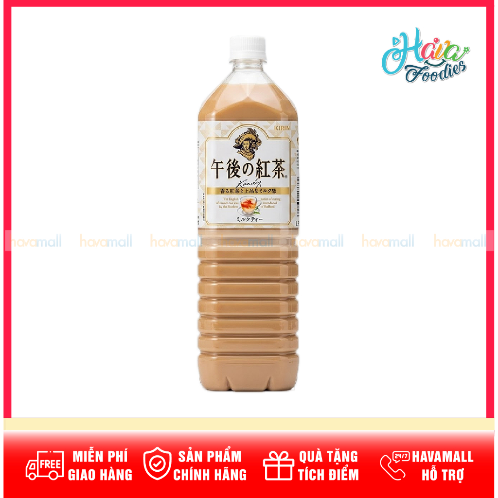 Trà Sữa Kirin Hồng Trà Sữa Nhật Bản Chai Lớn 1.5L – Kirin Gogo No Kocha Premium Milk Tea 1.5L