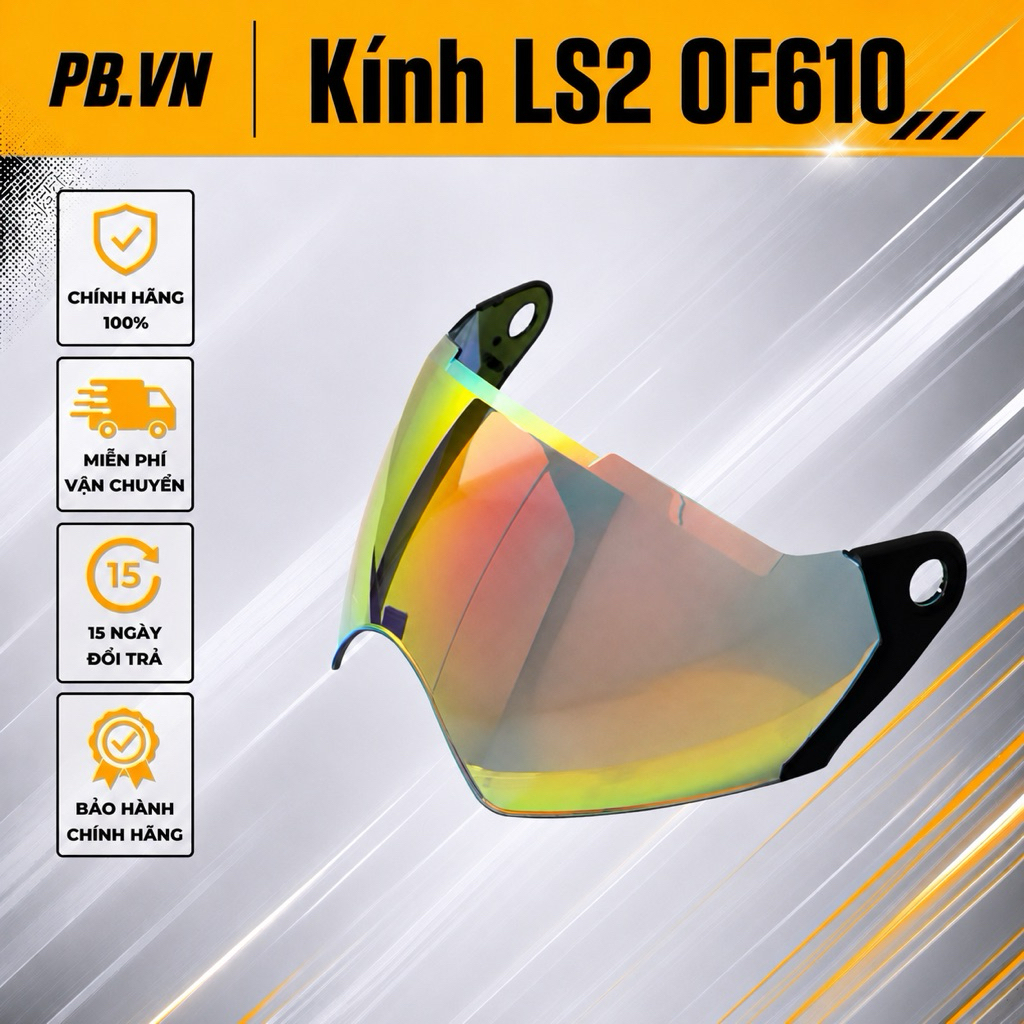 kính màu LS2 OF610