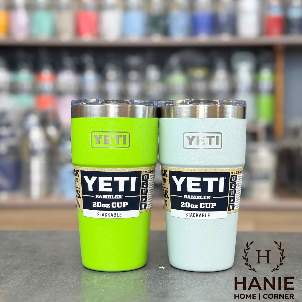 [Hanie Home] Ly Giữ Nhiệt YETI (USA) Chính Hãng - Rambler Cup 20oz(591ml) nắp Magslider ~~