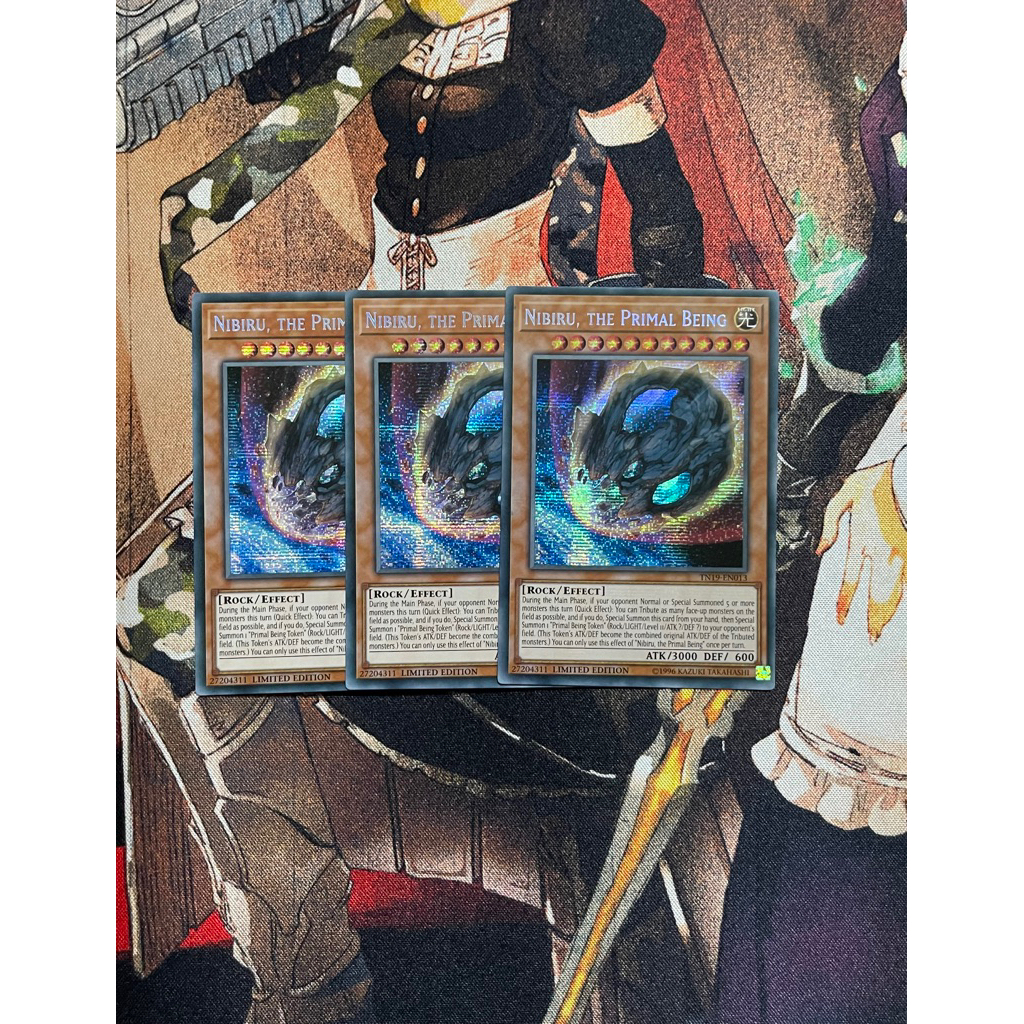 Ada Yugioh Shop [TCG-UK] Playset 3x Nibiru, the Primal Being - TN19-EN013 - Prismatic Secret