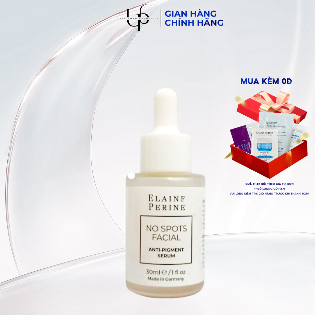 [CÔNG TY] ELAINE PERINE No Spots Facial Anti-Pigment Serum – Serum Dưỡng Sáng Da 30ml