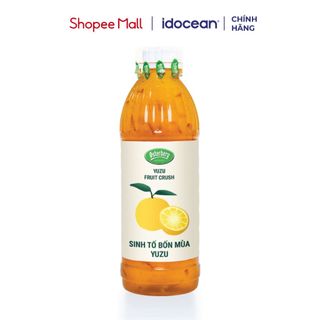 Sinh tố bốn mùa vị Yuzu 1000ml - Osterberg, phù hợp cho thức uống trà trái cây, sữa chua