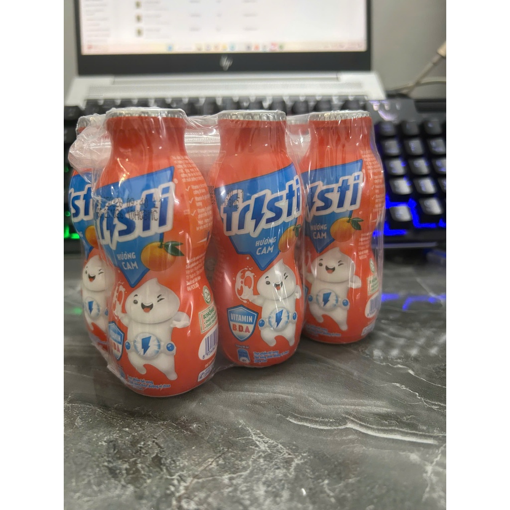 [Vị Cam] Sữa chua uống Fristi Thùng 48 hộp x 80ml