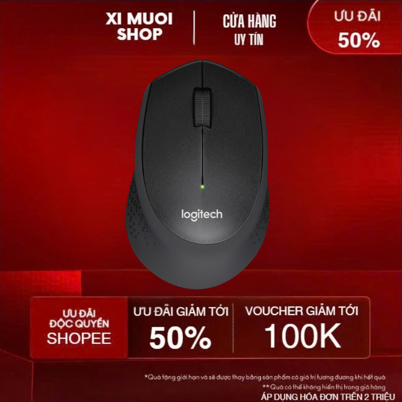 Chuột Văn Phòng Logitech M330 Silent Plus – Không Dây, Êm Tuyệt Đối