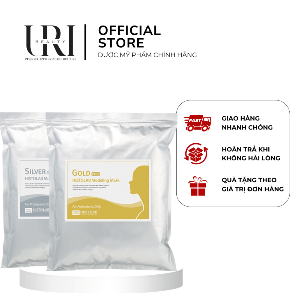 [Chính Hãng] HISTOLAB Modeling Mask Gold Plus / Silver Plus – Mặt Nạ Bột Dẻo Spa 1kg
