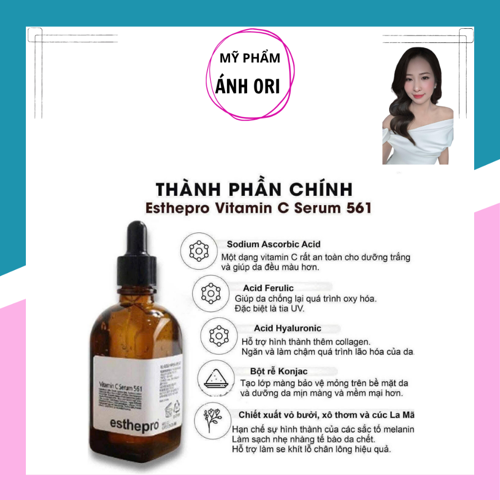 Serum Esthepro Vitamin C Serum 561 Hàn Quốc Chai 100ml